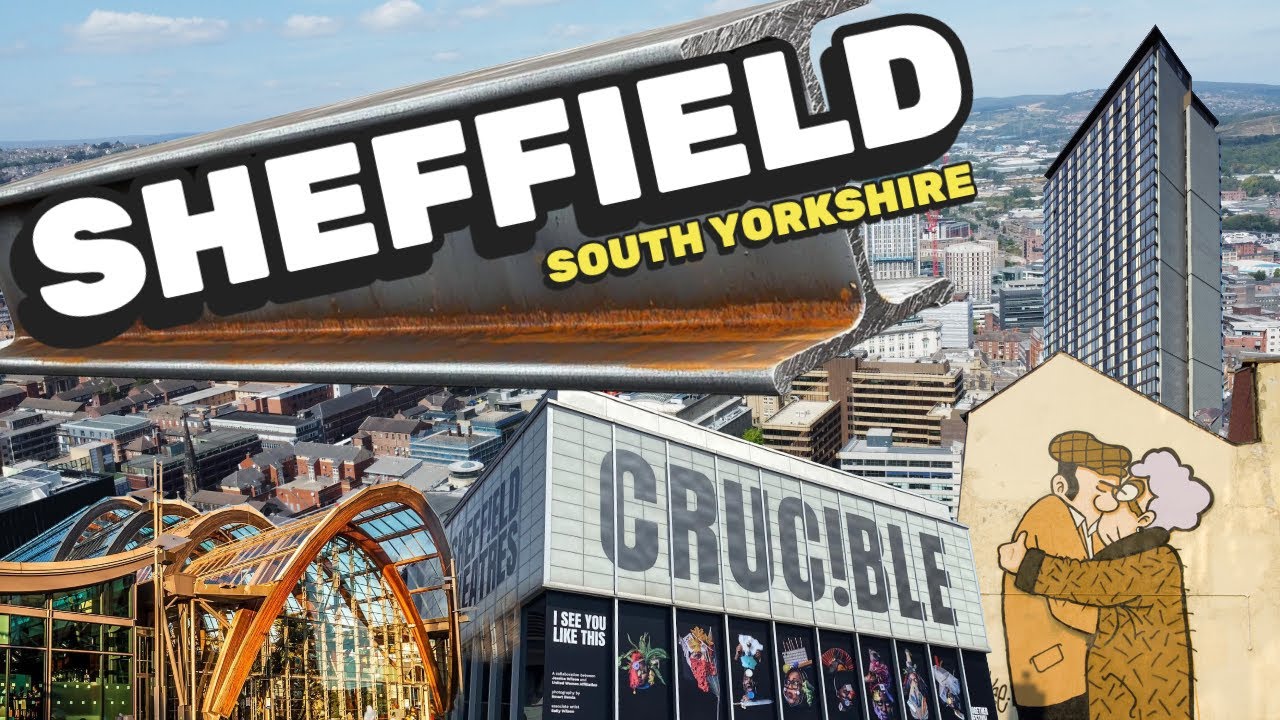 Sheffield From Above: Stunning 4K Drone Tour of the Steel City 🇬🇧✨