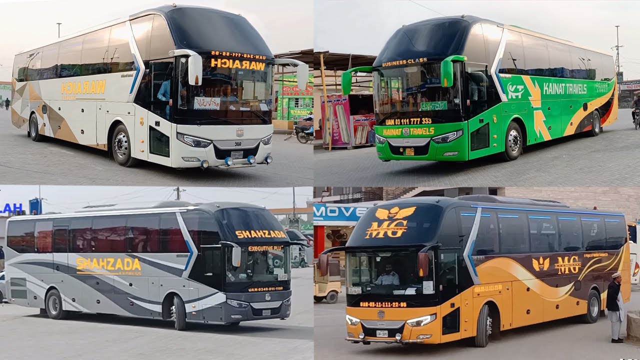 ZhongTong Bus in Pakistan || ZhongTong New Bus || Zhong Tong 6127 || Zhong Tong Bus || Coach Bus