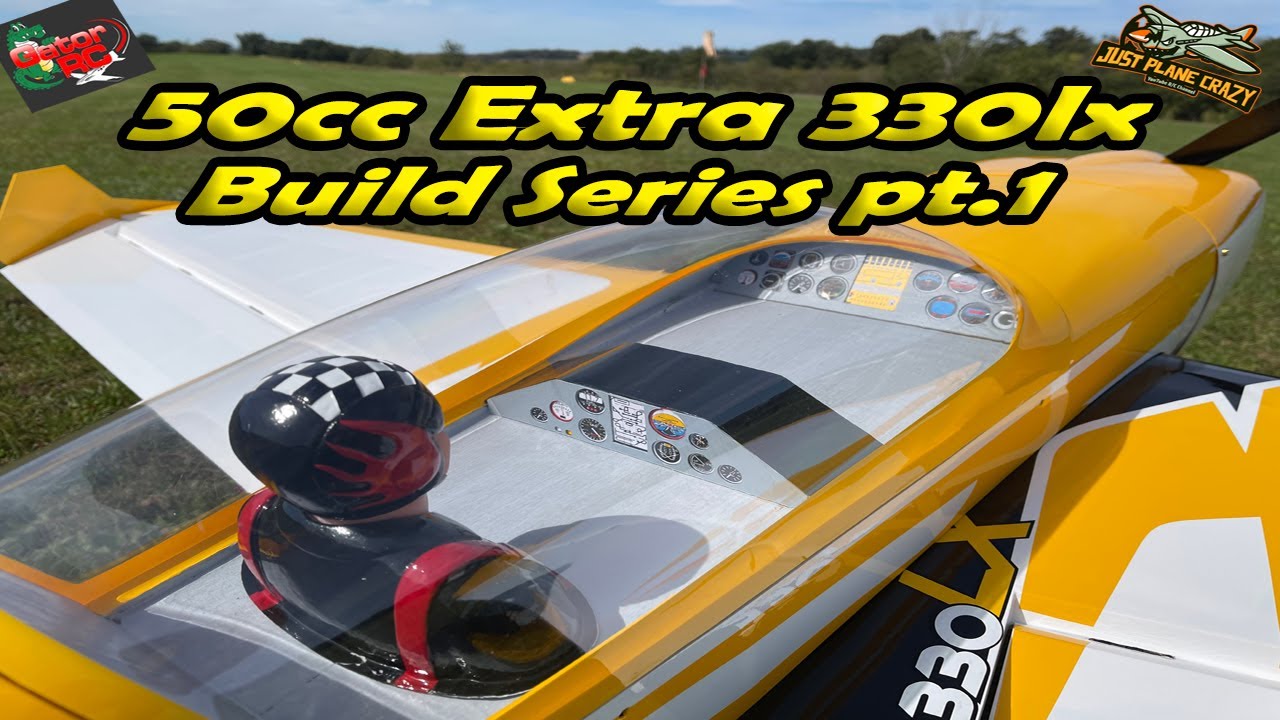 Seagull Models 50cc Extra 330lx from Gator-Rc, Build pt.1