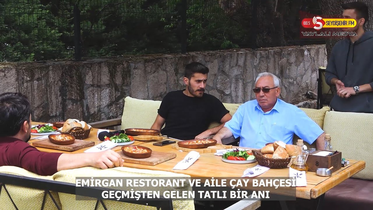 15 DAKKA DA Seydişehir Beytullah ile Emirgan Aile Çay Bahçesin de Keyifte
