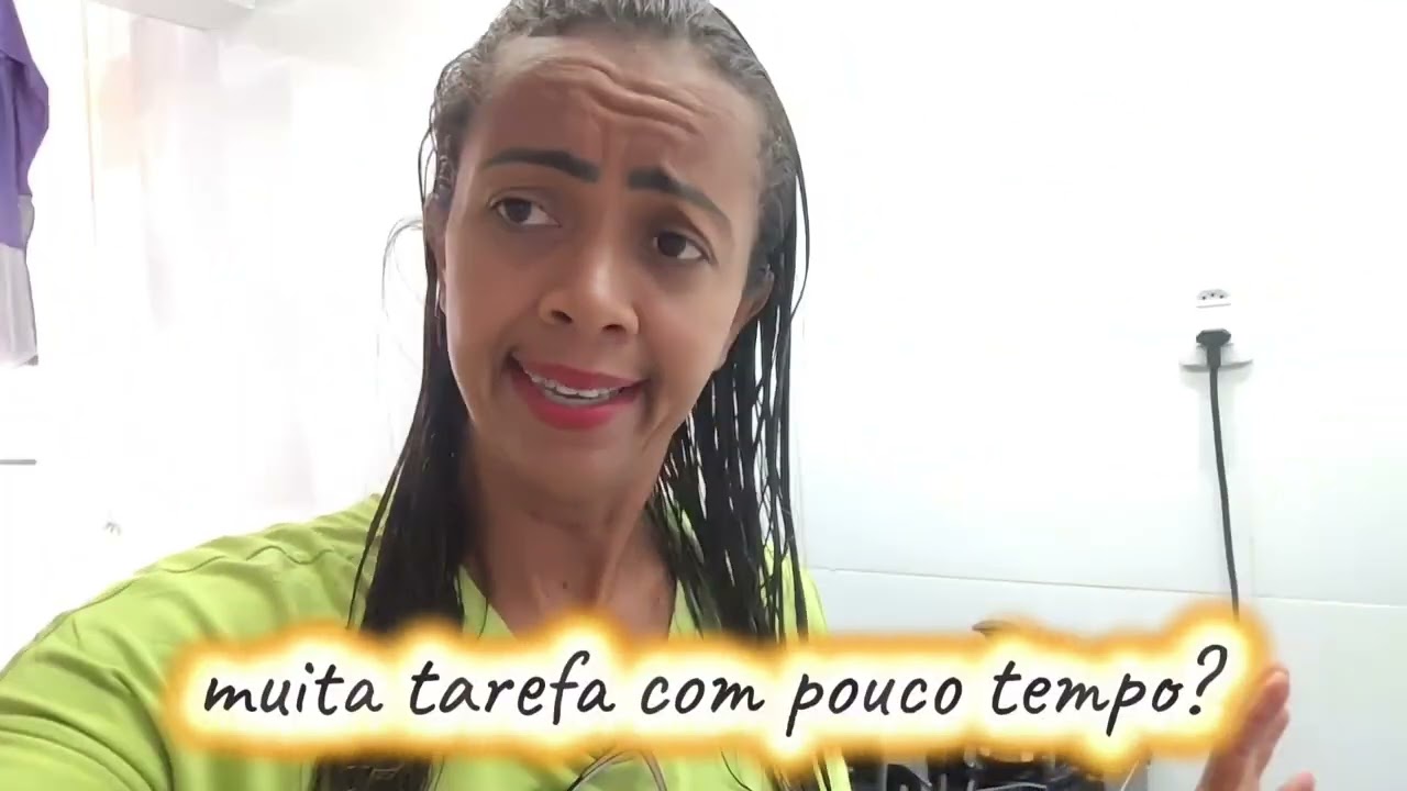 O almoço é prioridade o resto eu vou fazendo no decorrer do dia 
