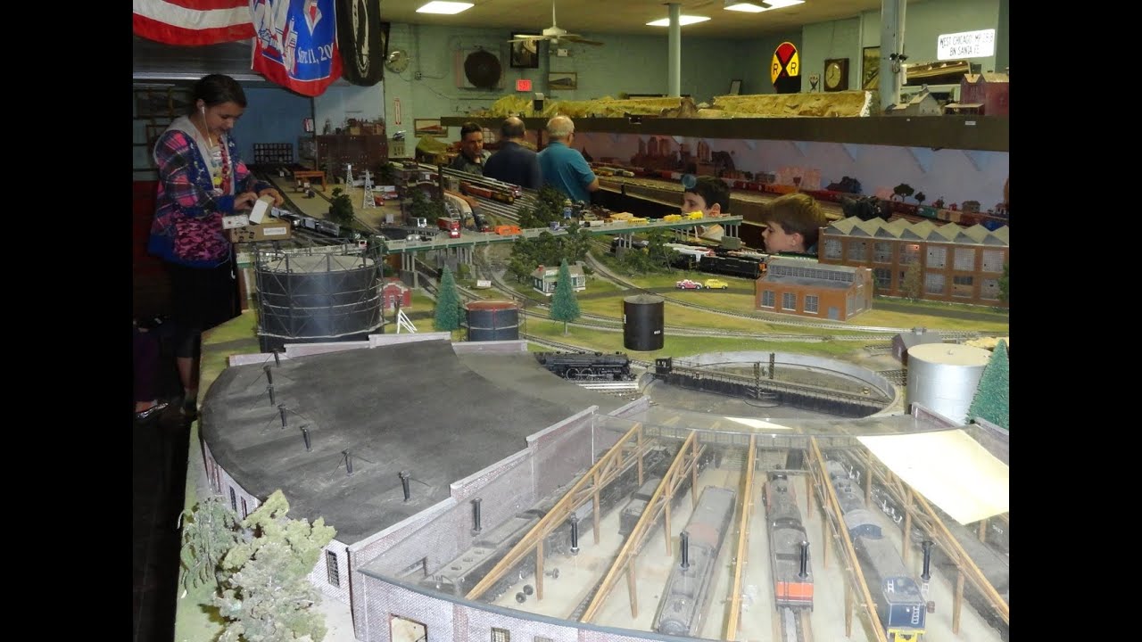 Valley Model Railroad Club HO H.O. Gauge Scale RR Train Track Layout in South Elgin IL