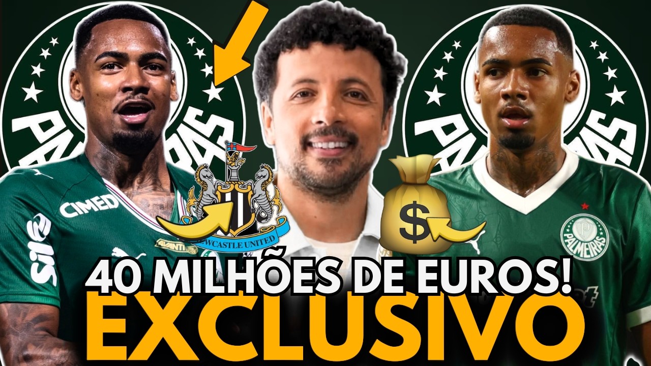 🚨EXCLUSIVO🚨| ALLAN NO NEWCASTLE?🚨| PROPOSTA DE 40 MILHÕES DE EUROS BALANÇA O PALMEIRAS!🚨| CONFIRA!