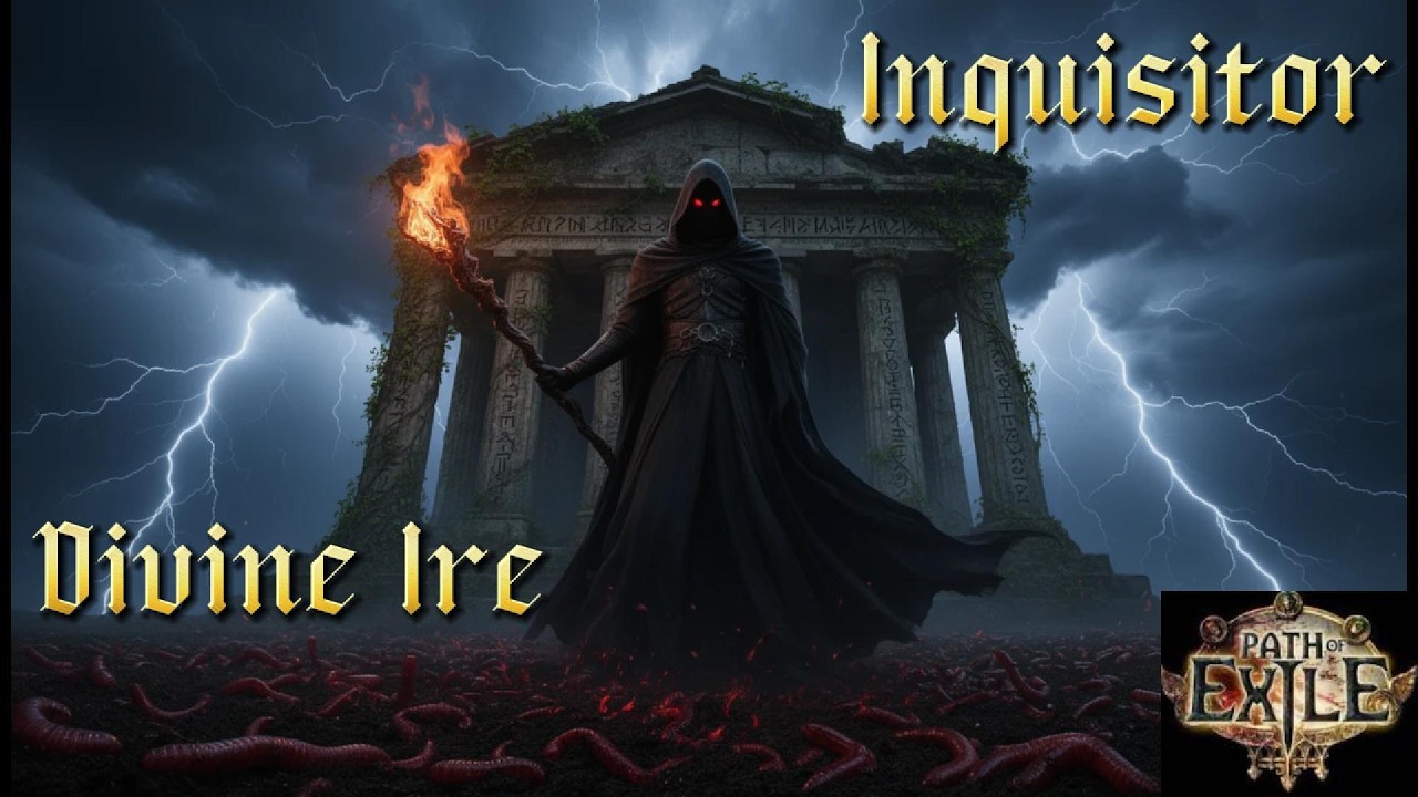 Divine Ire Inquisitor Uber boss killer Endgame Build Guide - PoE 3.28 Mirage