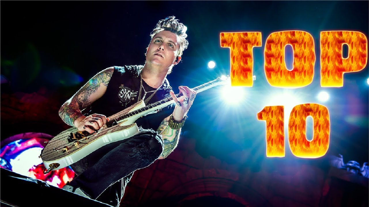 TOP 10 SOLOS DE GUITARRA DE SYNYSTER GATES | AVENGED SEVENFOLD