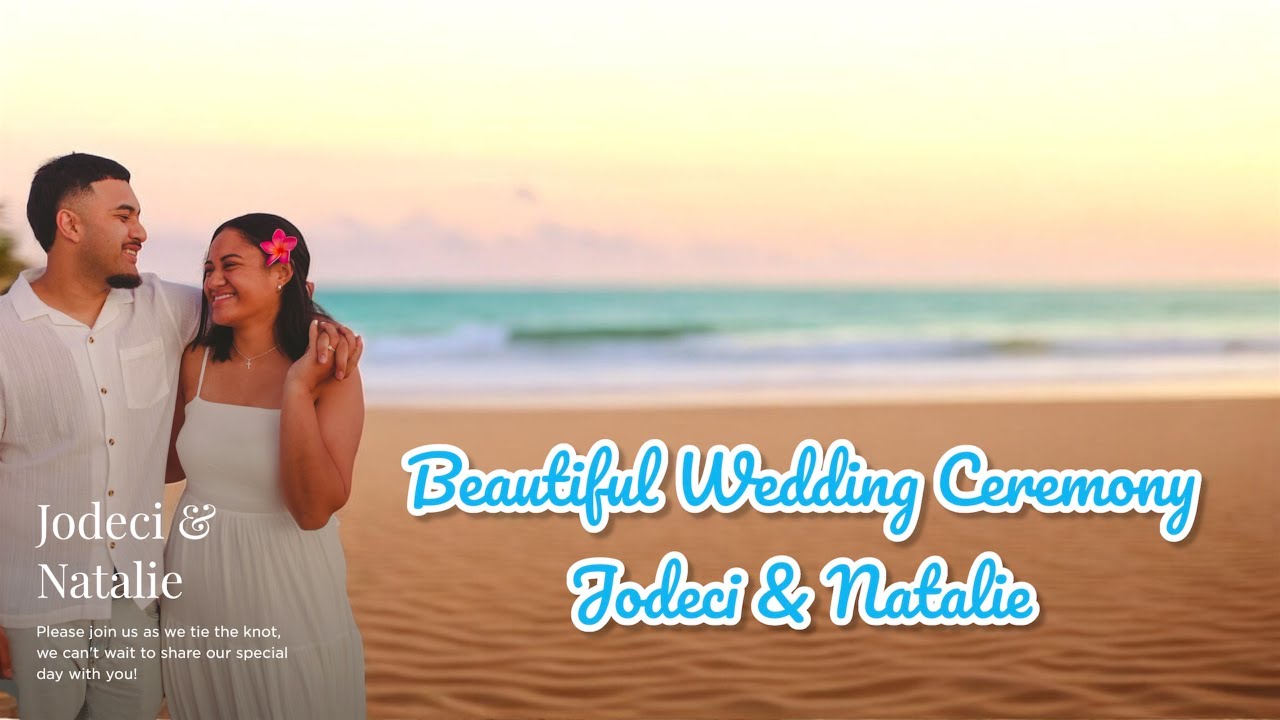 Beautiful Wedding Ceremony of Jodeci & Natalie