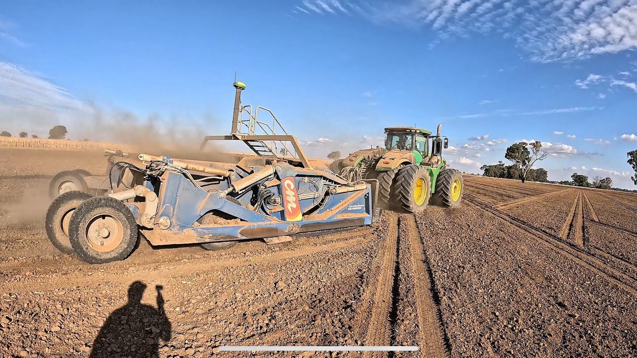 Regrading continues and canola crop tour!