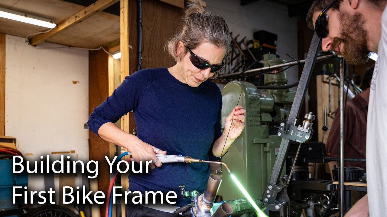 Learning Framebuilding at Stayer Cycles &ndash; Ellie&rsquo;s First Frame