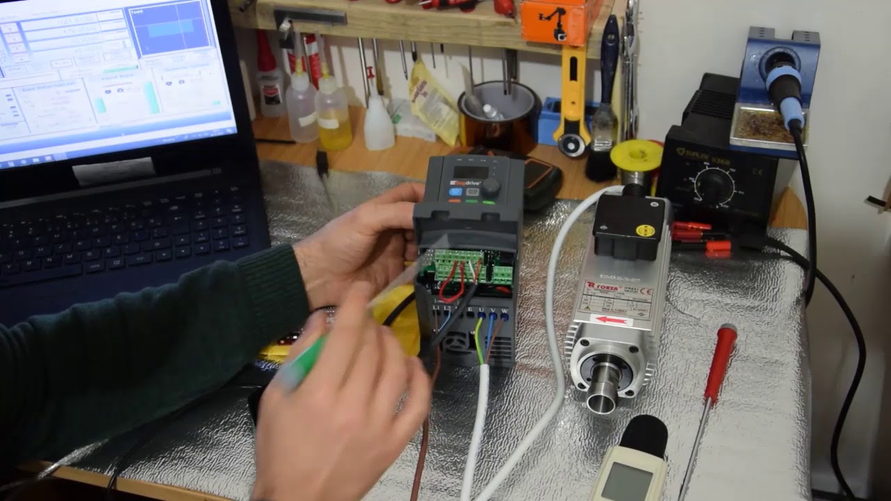 Mach3 CNC kontrol kartı 2.Bölüm (RnR Motion Card) / Spindle Motor #47