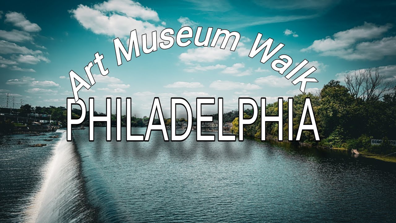 [4K] Philadelphia Walking Video | Art Museum Area | Museum Backyard In #Philly