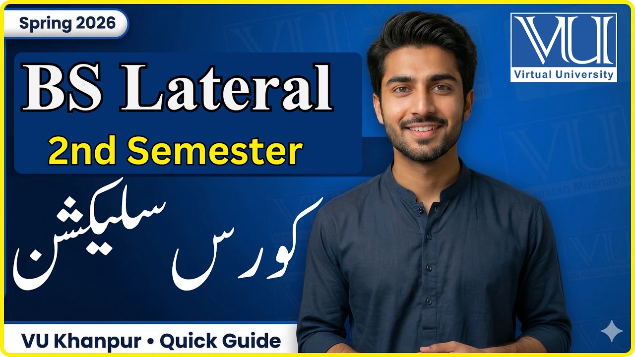 𝐁𝐒 𝐋𝐚𝐭𝐞𝐫𝐚𝐥 2𝐧𝐝 𝐒𝐞𝐦𝐞𝐬𝐭𝐞𝐫 𝐂𝐨𝐮𝐫𝐬𝐞 𝐒𝐞𝐥𝐞𝐜𝐭𝐢𝐨𝐧 | 𝐒𝐩𝐫𝐢𝐧𝐠 2026  | 𝐕𝐢𝐫𝐭𝐮𝐚𝐥 𝐔𝐧𝐢𝐯𝐞𝐫𝐬𝐢𝐭𝐲  | 𝐒𝐭𝐞𝐩 𝐛𝐲 𝐒𝐭𝐞𝐩