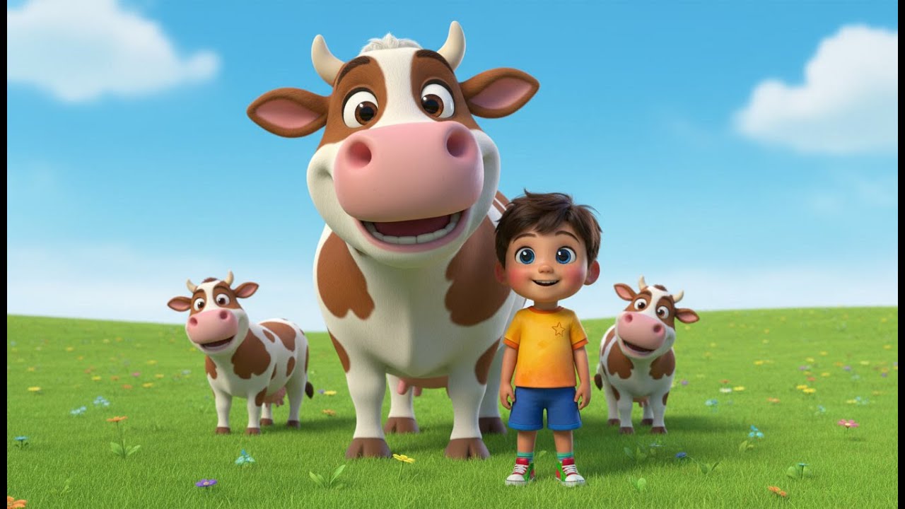 سامي يزور مزرعة الأبقار 🐄🥛 | من أين يأتي الحليب؟ | أغنية تعليمية للأطفال