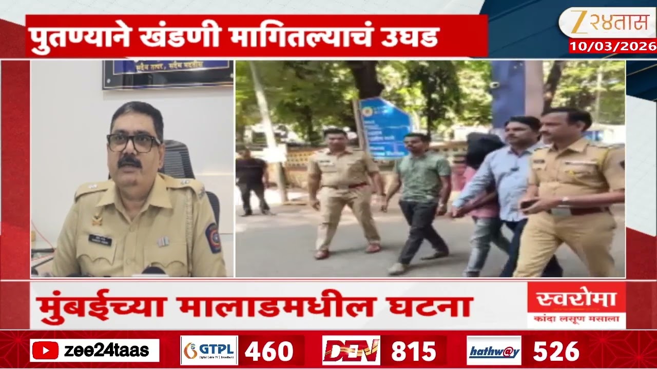 Mumbai Malad Police | पुतण्याने खंडणी मागितल्याचं उघड,मालाडमधील घटना