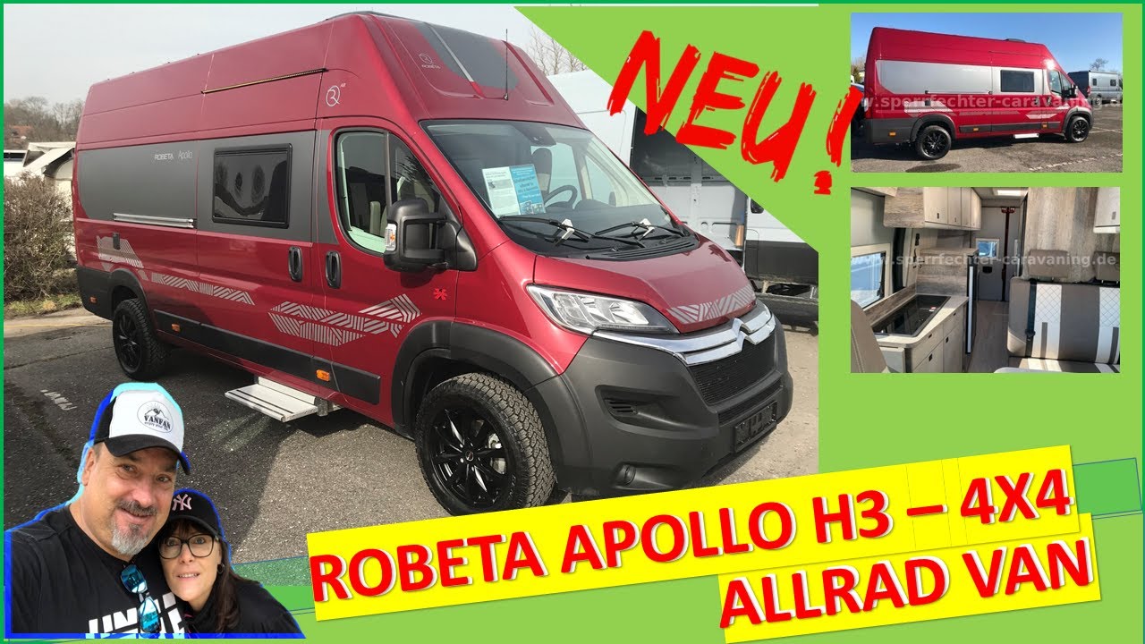 ROBETA APOLLO 4X4 und H3 / LUXUS VAN / Kastenwagen der Extraklasse