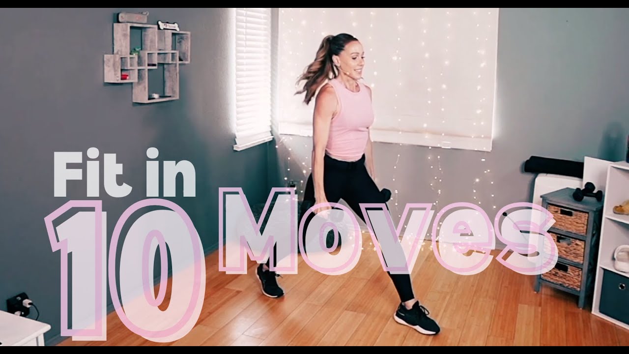 Give Me 10!💪10 Exercises, 10 Reps. Full Body, Workout with Dumbbells🔥