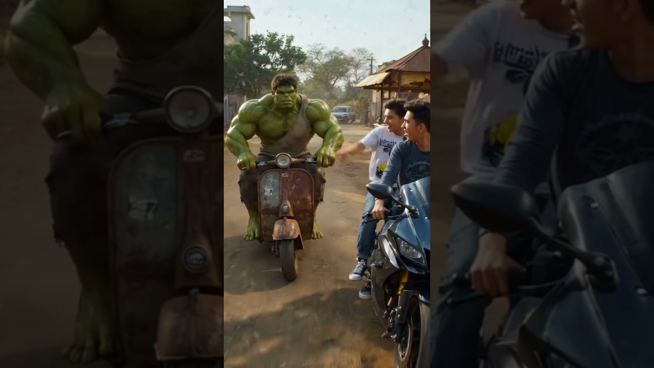 Hulk vs Dangerous Challenge 😱 | Poor Boy to Hero Story #shorts