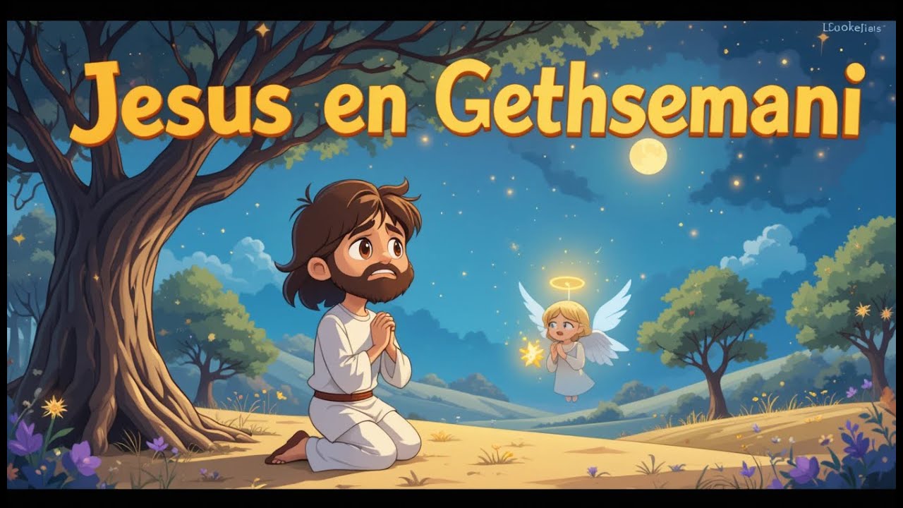 JESÚS EN GETHSEMANÍ🕊️ - Episodio #2 | La PASIÓN de Cristo | historias Bíblicas de pascua para niños