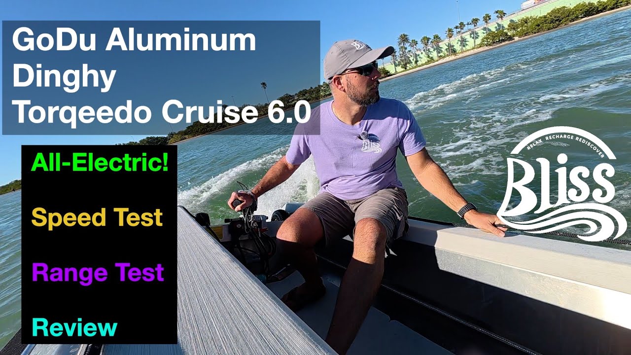 Шлюпка GoDu Max 10.5 + Torqeedo Cruise 6.0 | Тест производительности в реальных условиях