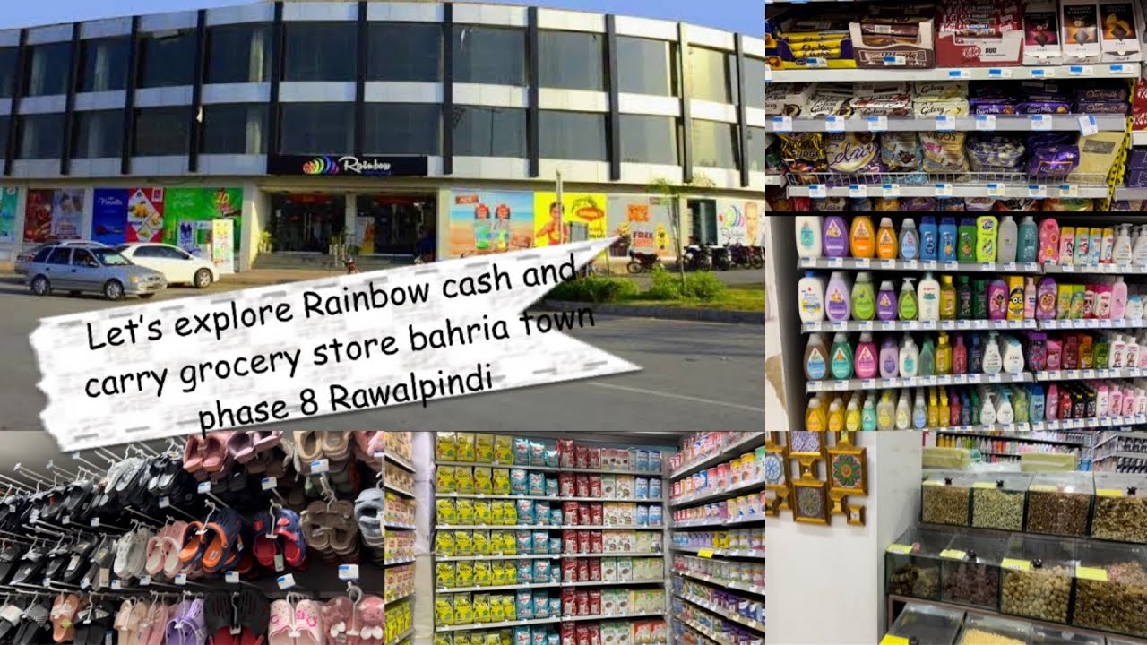 Let’s explore Rainbow cash and carry|grocery store|bahria town phase 8 Rawalpindi