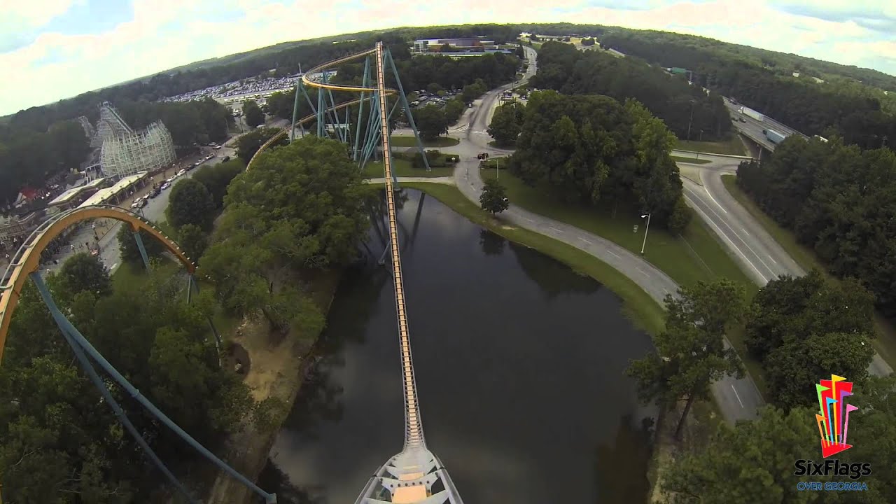 Six Flags Over Georgia Goliath POV