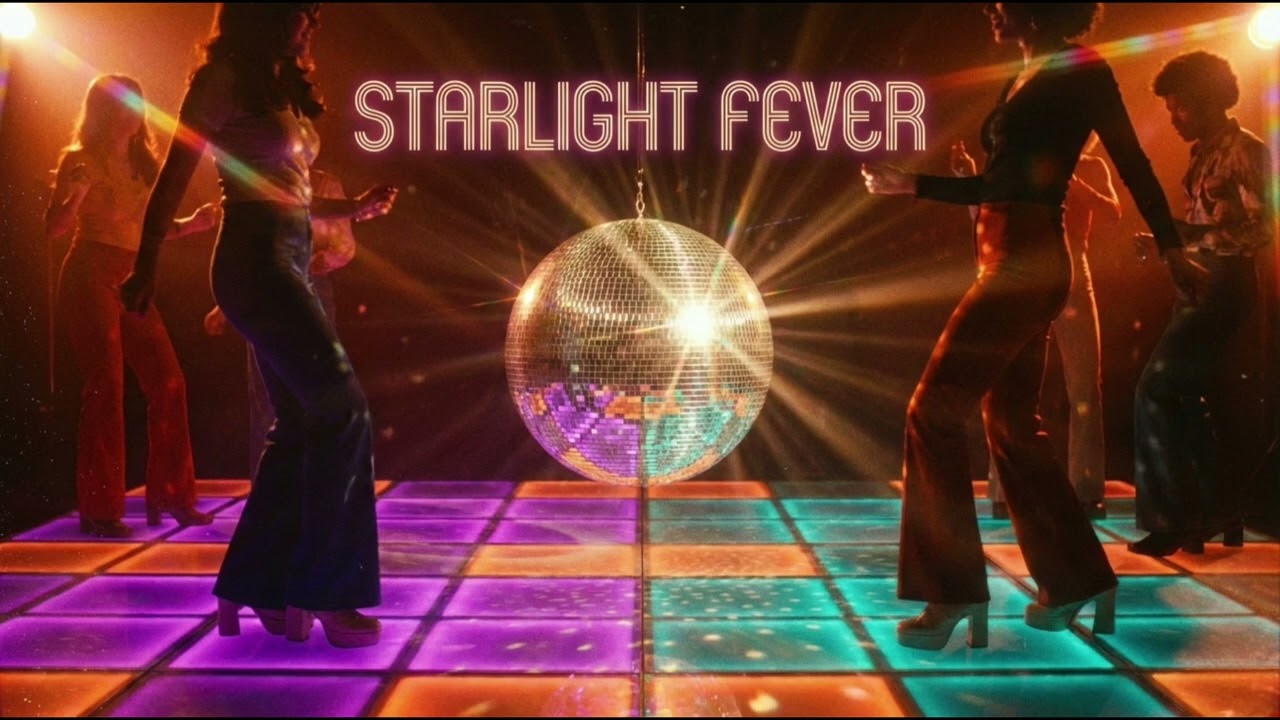 Starlight Fever - san h. Music (AI Generated) | 70s Disco / Funk Anthem