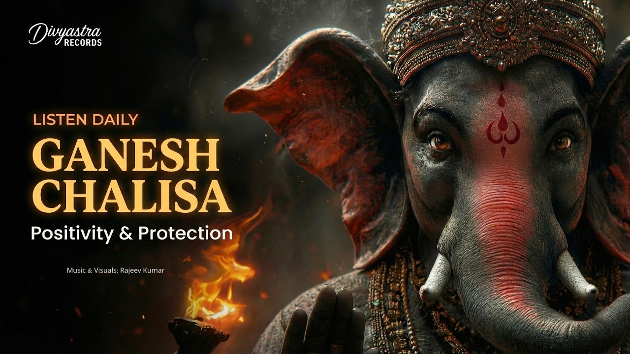 Listen Daily – Ganesh Chalisa for Positivity & Protection | Morning Ganpati Mantra