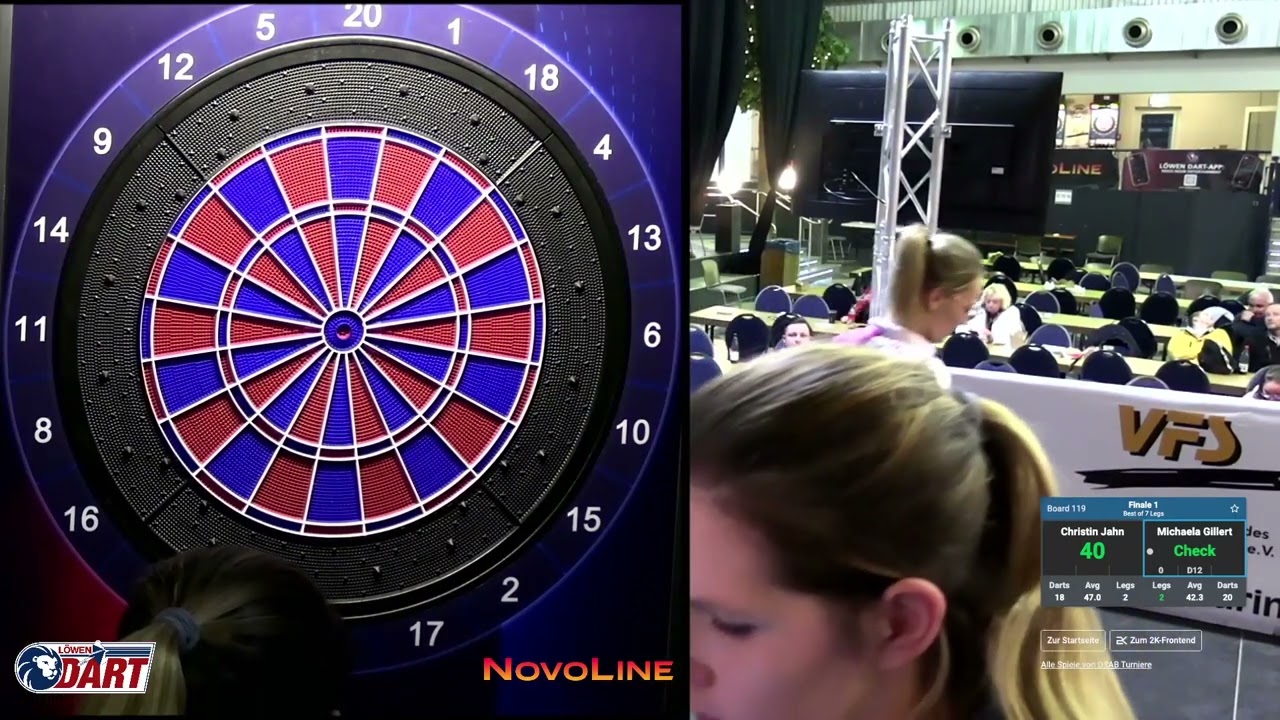 Deutsche Darts Meisterschaften 2024 Damen Einzel FINALE