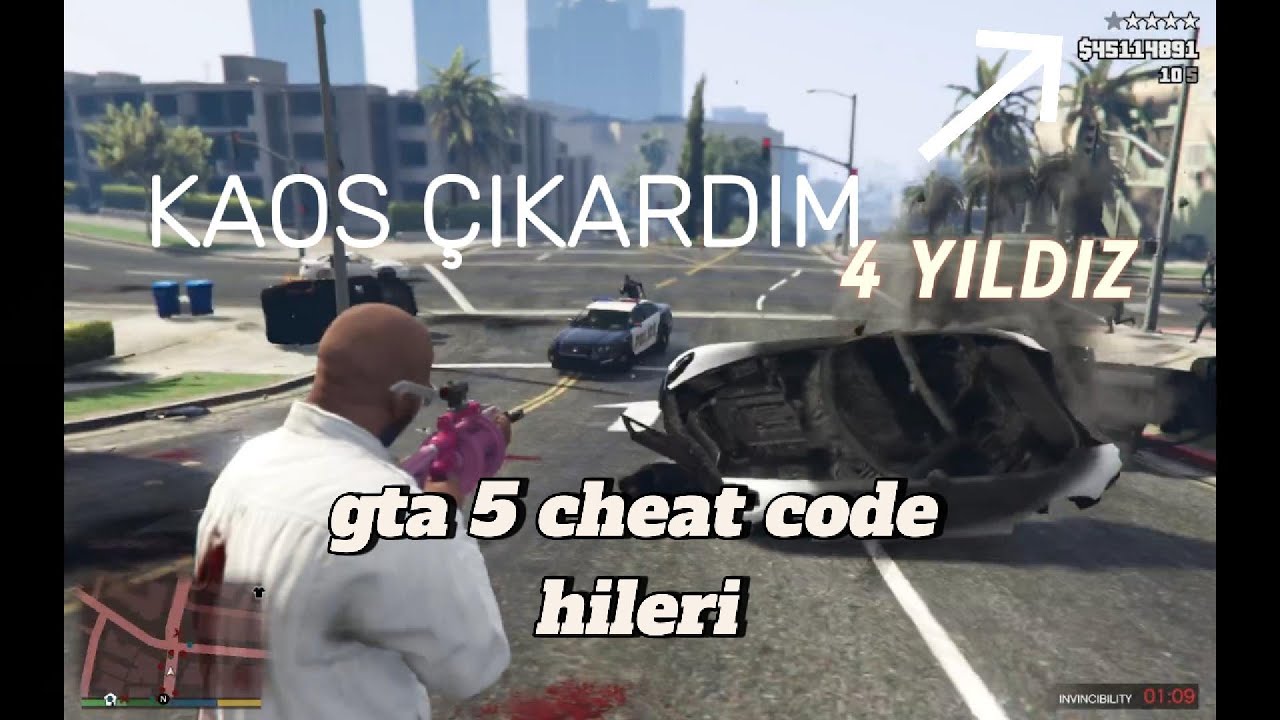 GTA 5 CHEAT CODE HİLELERİ Grand Theft Auto