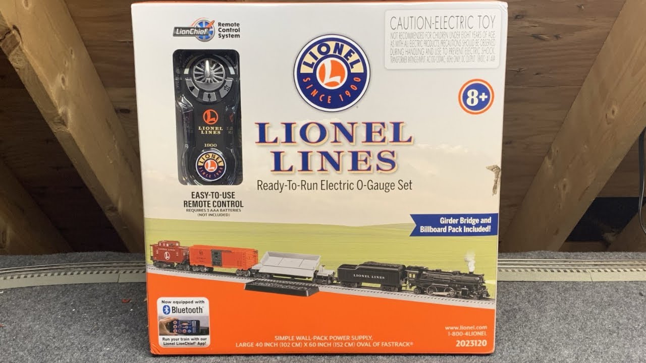Обзор стартового набора Lionel Lines