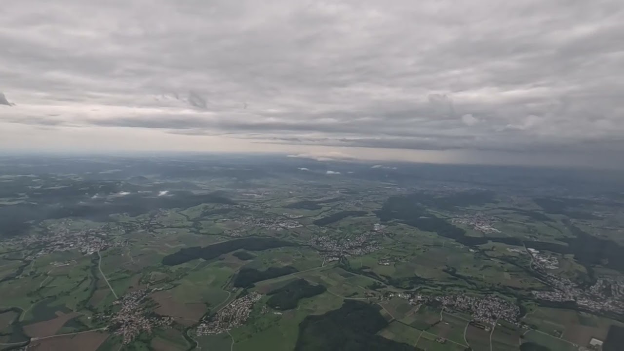 Landung in Stuttgart ab Ulm, über das Filstal