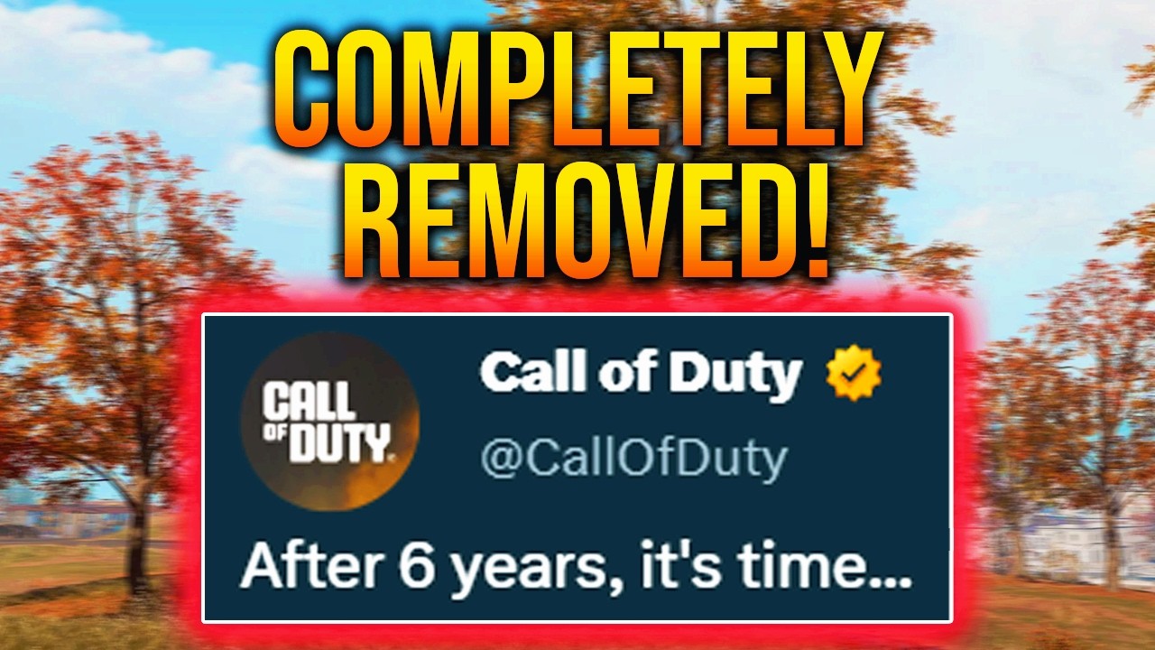 Call of Duty ДЕЙСТВИТЕЛЬНО это убрали!