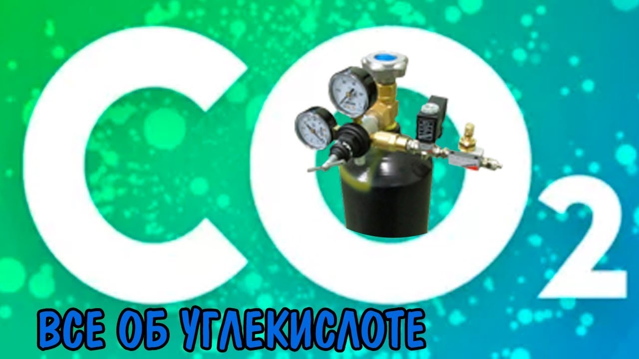УГЛЕКИСЛЫЙ ГАЗ В АКВАРИУМЕ. СПОСОБЫ ПОДАЧИ. СБОРКА БАЛОННОЙ СИСТЕМЫ. Carbon dioxide in aquarium