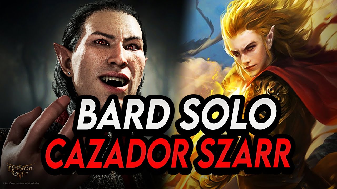Baldur's Gate 3: Bard solo Cazador Szarr | Honour Mode