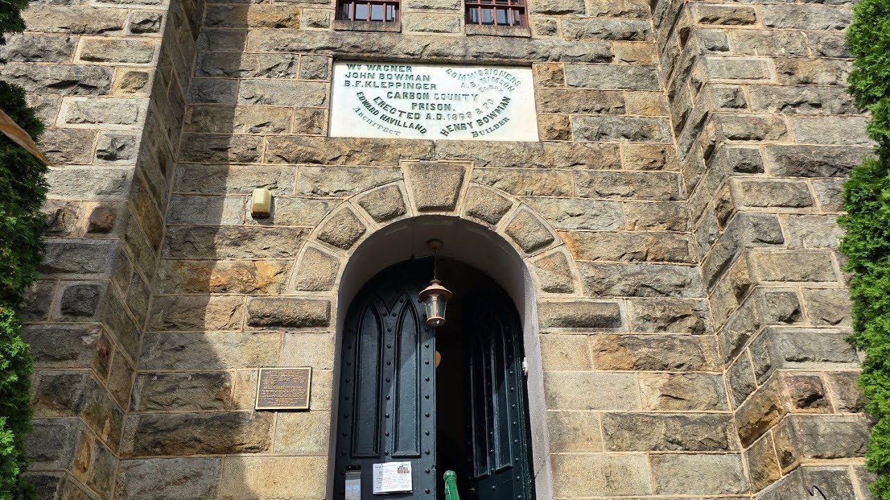 The Old Jail in Jim Thorpe Mysterious Handprint Tour