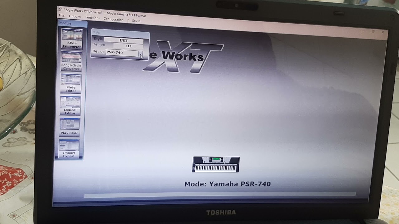 como converter ritimos de um teclado pra outro no programa style works