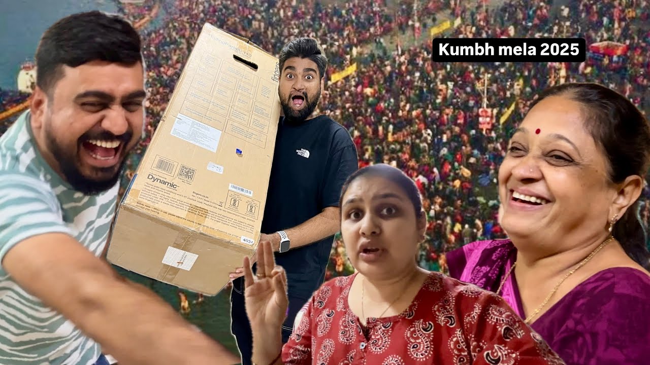 Hardik bhai ladaki dekhne ja rahe hai aur yah kya naya saman aa gya gar pe? Kumbh mele ki taiyariya.