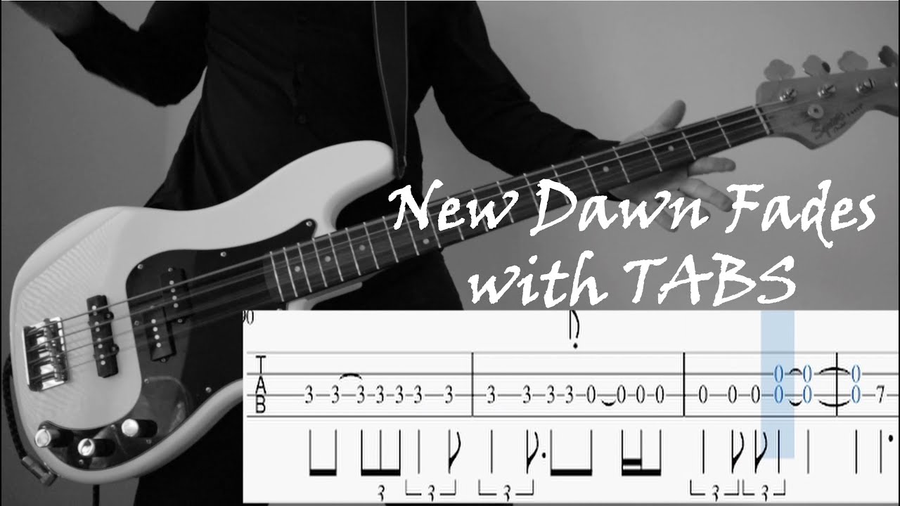 New Dawn Fades - Joy Division (Bass cover with TABS)