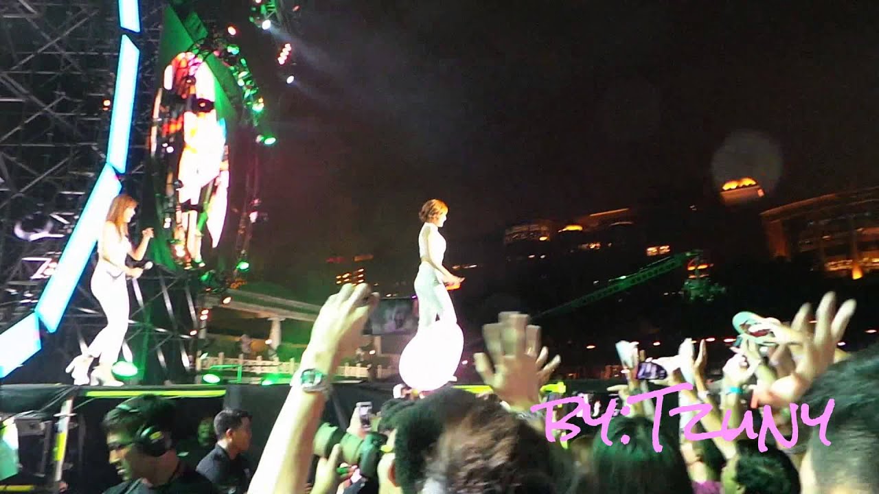 [FANCAM] 120915 - Mr.Chu - Apink @ MTV WORLD STAGE MY