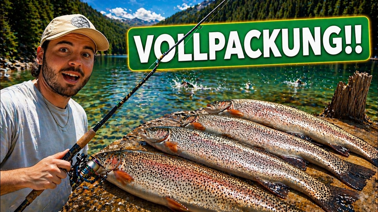 ERFOLGREICH am ALPEN BERGSEE! | Top Tipps, Tricks & Köder | Angeln am Arnensee