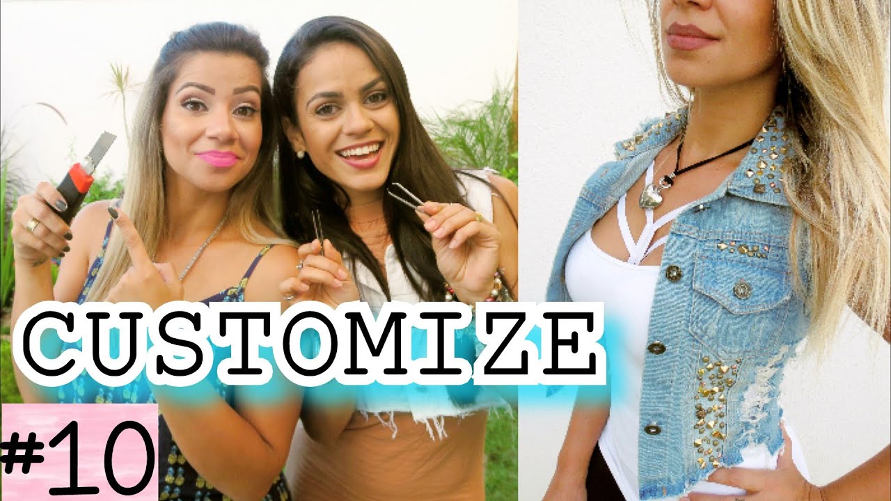 Transforme seu Colete Jeans! Customize com a Dayse Marana #TaiNoVEDA10