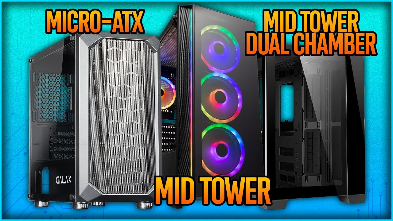 Qual TAMANHO de GABINETE escolher para o seu PC GAMER? 🤔 MICRO-ATX, MID-TOWER OU FULL TOWER?