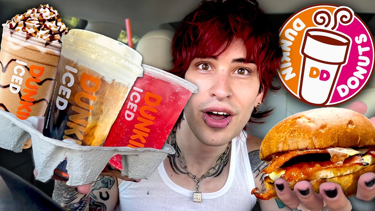 Попробуйте все летнее меню Dunkin's