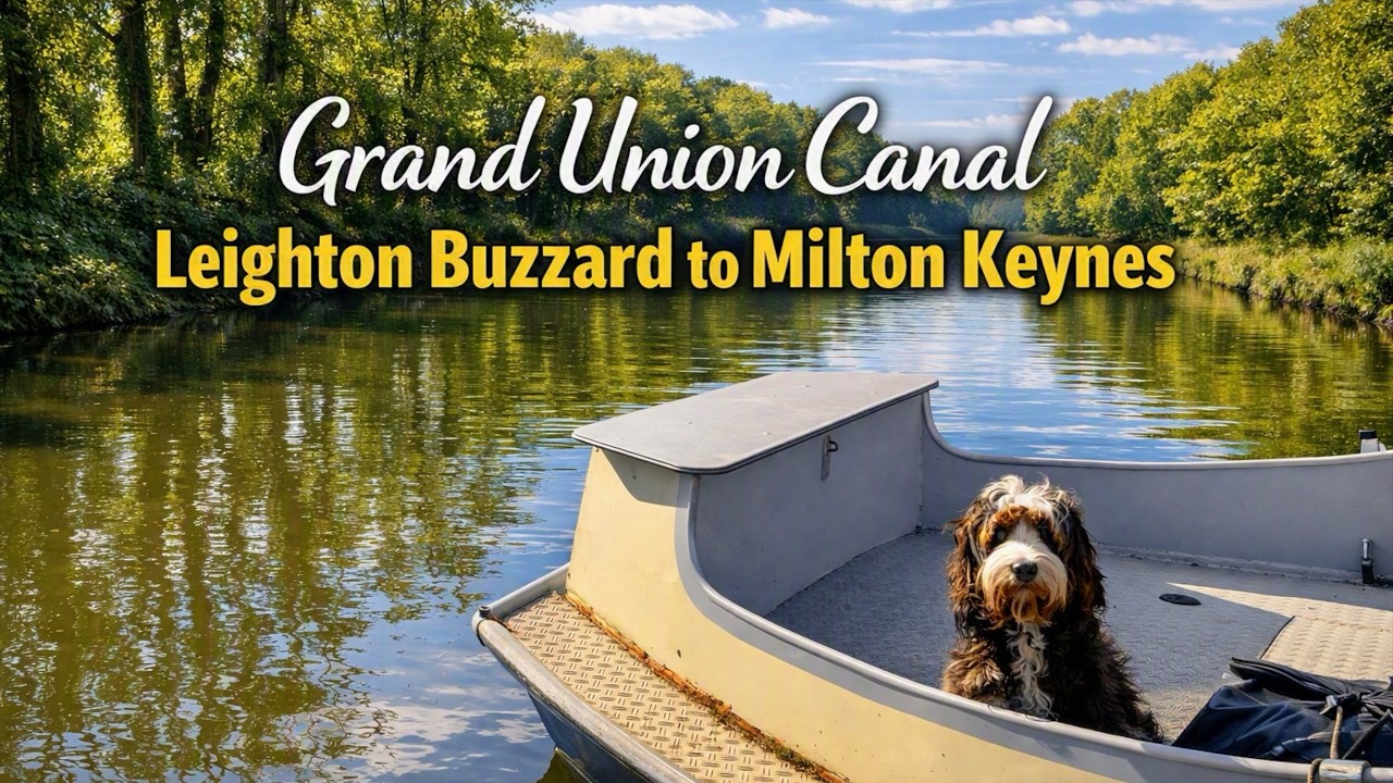 Walk 20 | Grand Union Canal | Milton Keynes to Leighton Buzzard #walkingtour #grandunioncanal