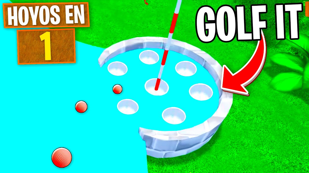 60 HOYOS en 1 *MUY DIFICIL* - GOLF IT