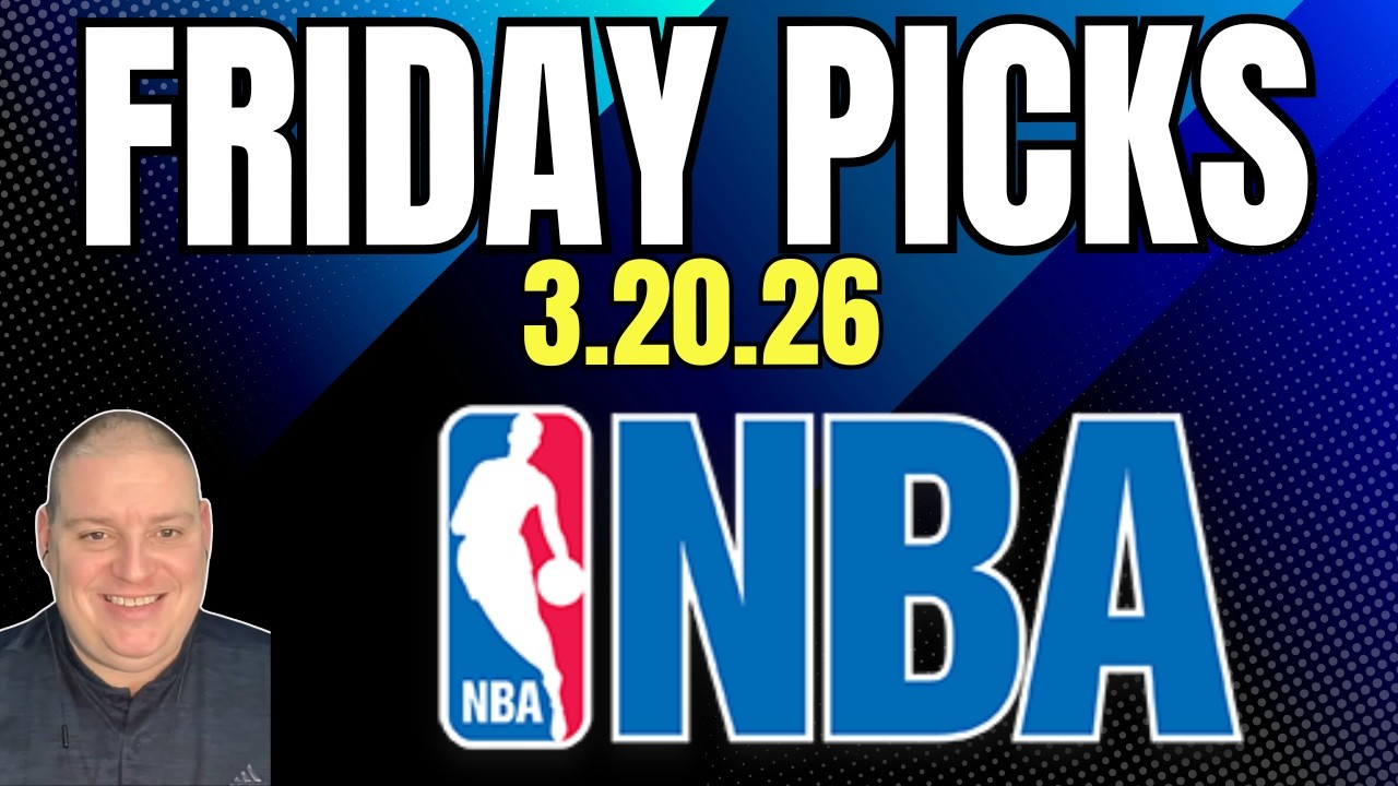 Friday NBA Picks - 3/20/26 l Craig Trapp NBA Picks & Betting Predictions