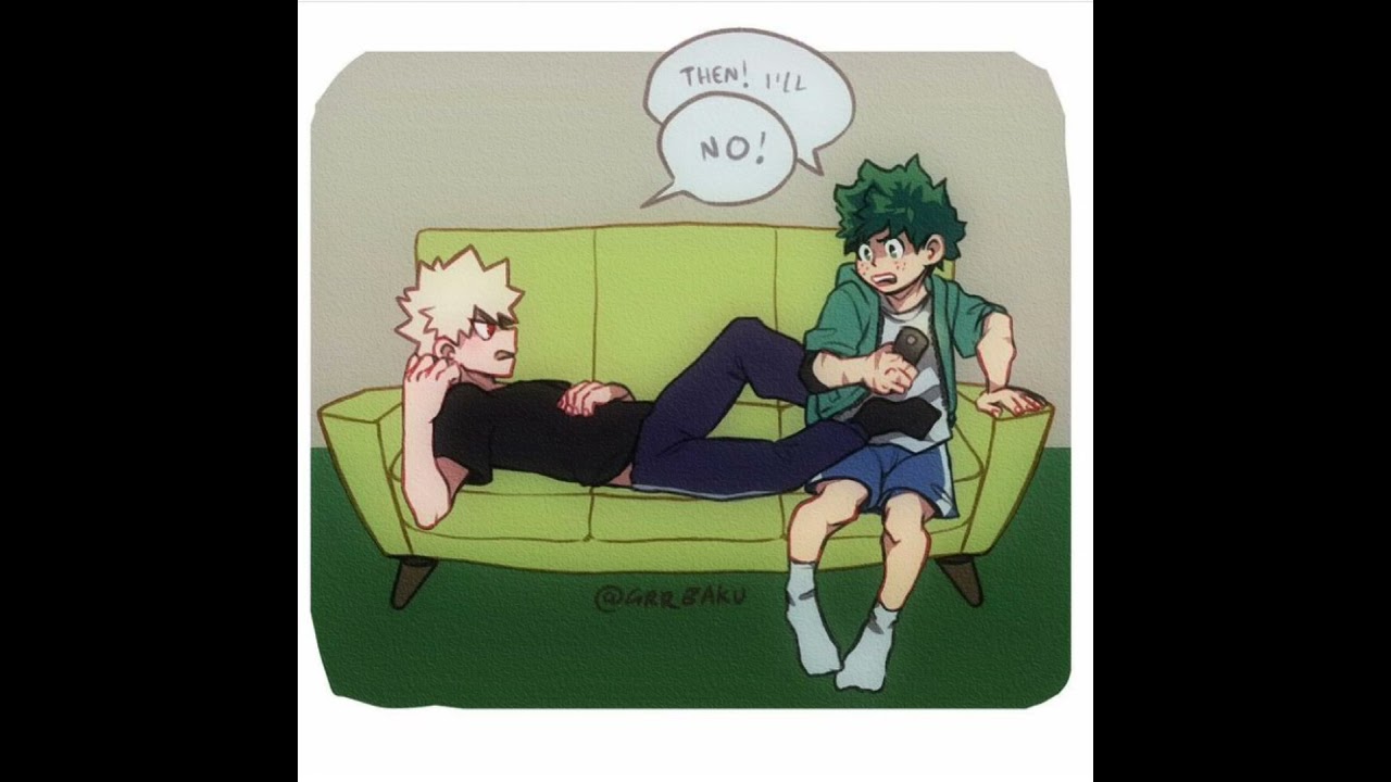 Bakudeku Cute and Funny Comic🧡💚🐙