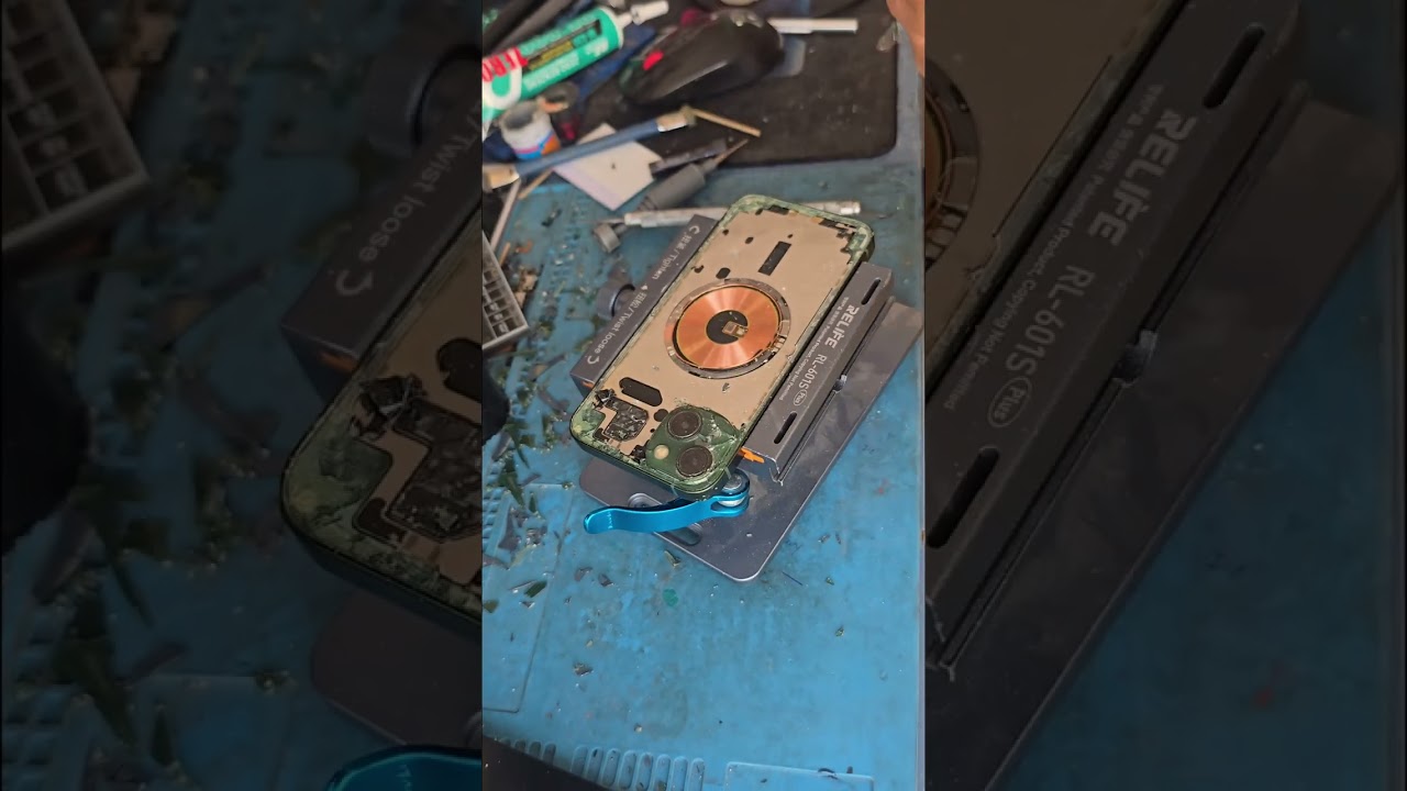 Phone 13 back glass change 