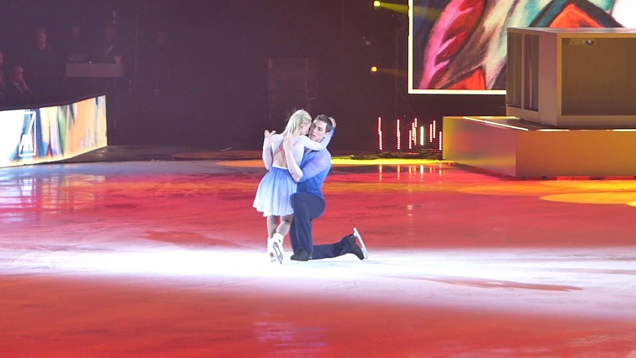 Art on Ice 2018, A.Savchenko & B.Massot with Pegasus