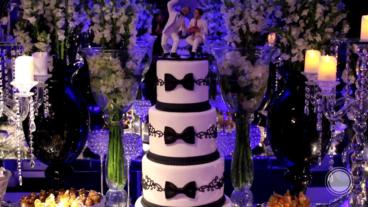 Casamento em Preto e Branco no Espaço Zurique