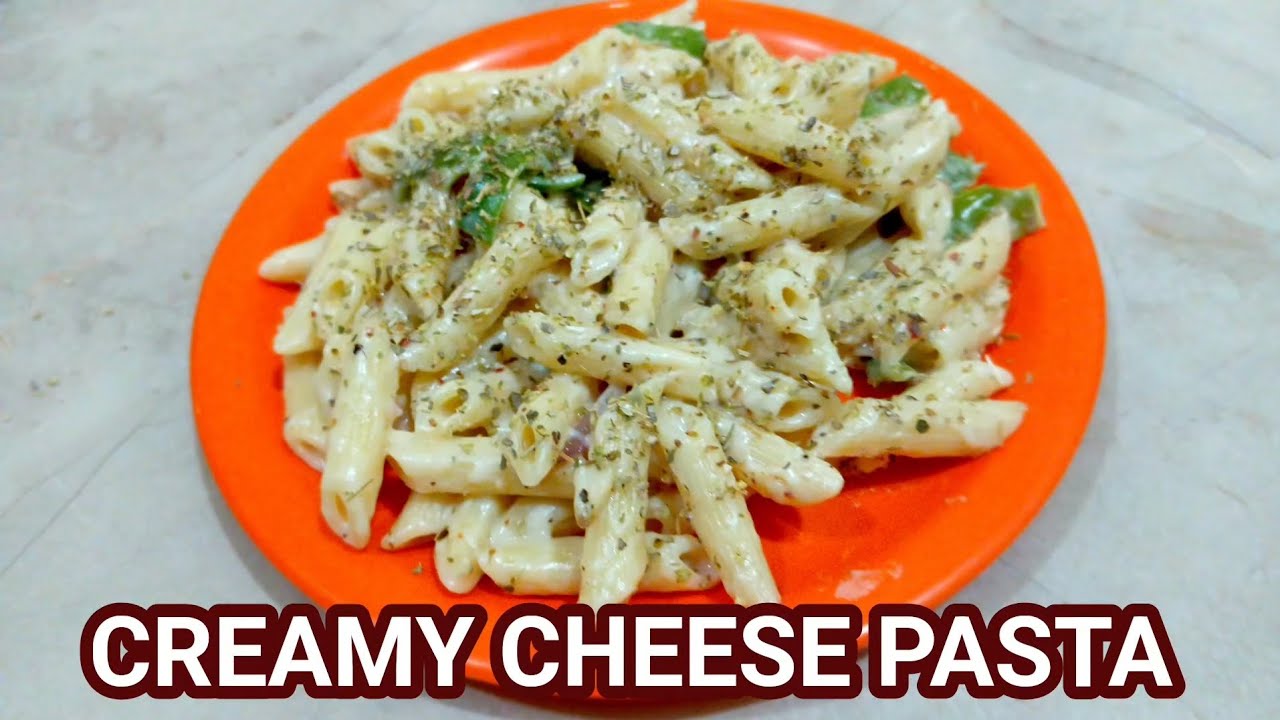 CREAMY AND CHEESY PASTA. Prepared after many days on our son's request. Everyone loved it